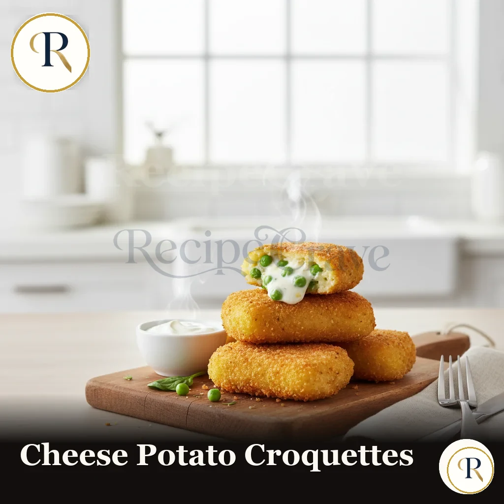 Cheese Potato Croquettes Recipe | RecipeCrave