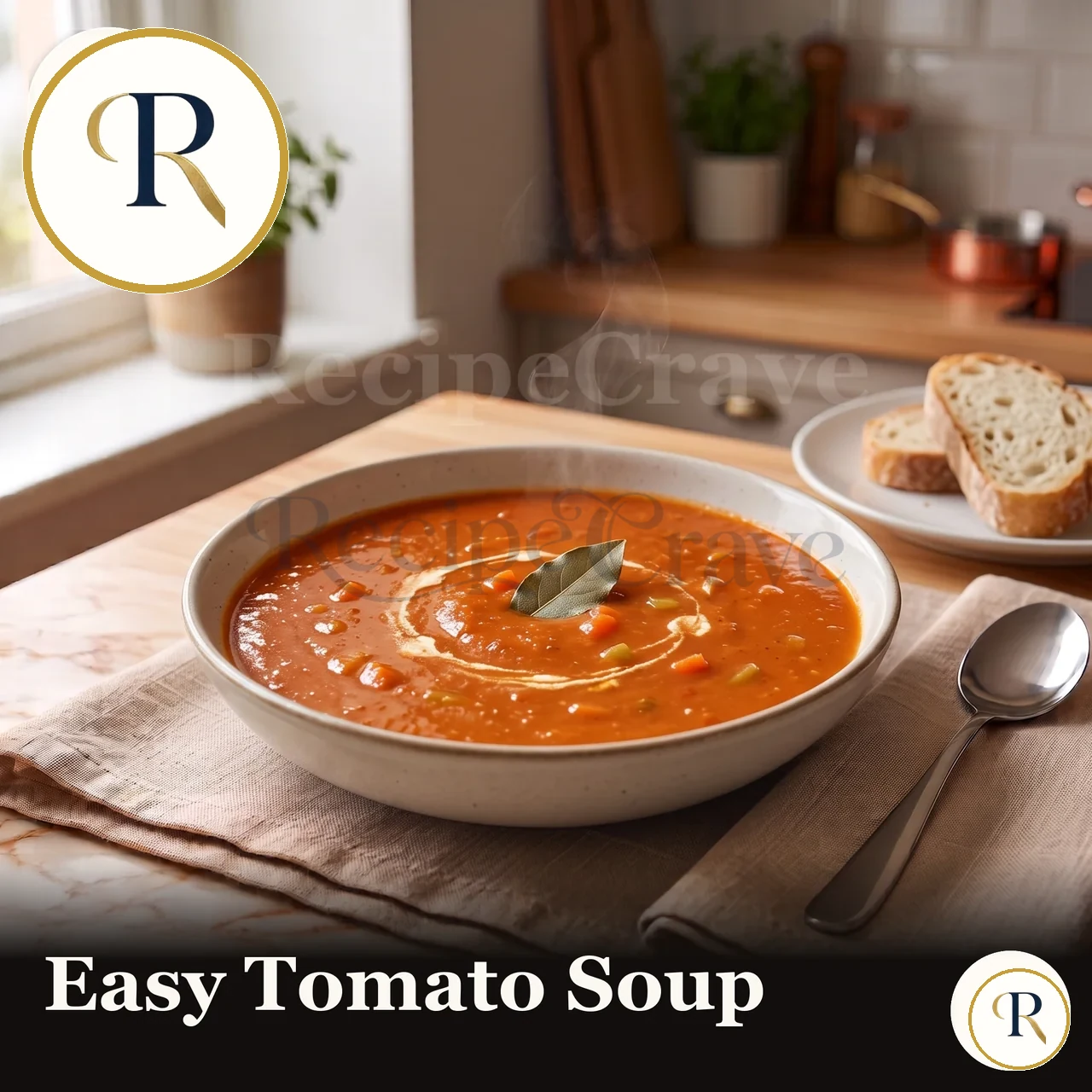 Easy tomato soup portioned for freezing as part of a batch cooking session