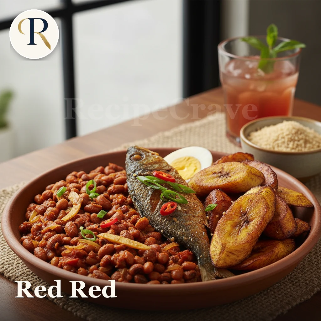 Red Red (Ghanaian Bean Stew with Fried Plantain) Recipe | RecipeCrave