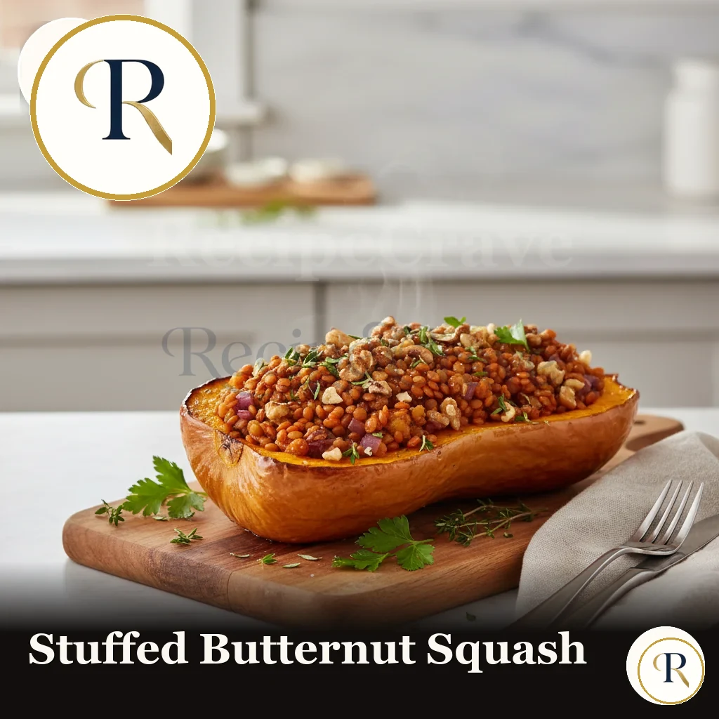 Stuffed Butternut Squash Recipe | RecipeCrave